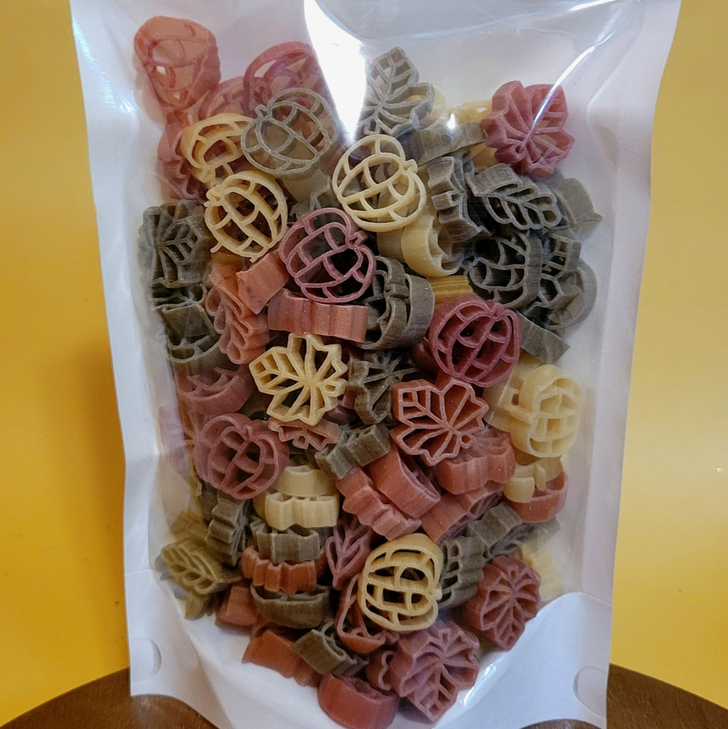 Fall Leaves Mix with Maple Leaves and Pumpkins