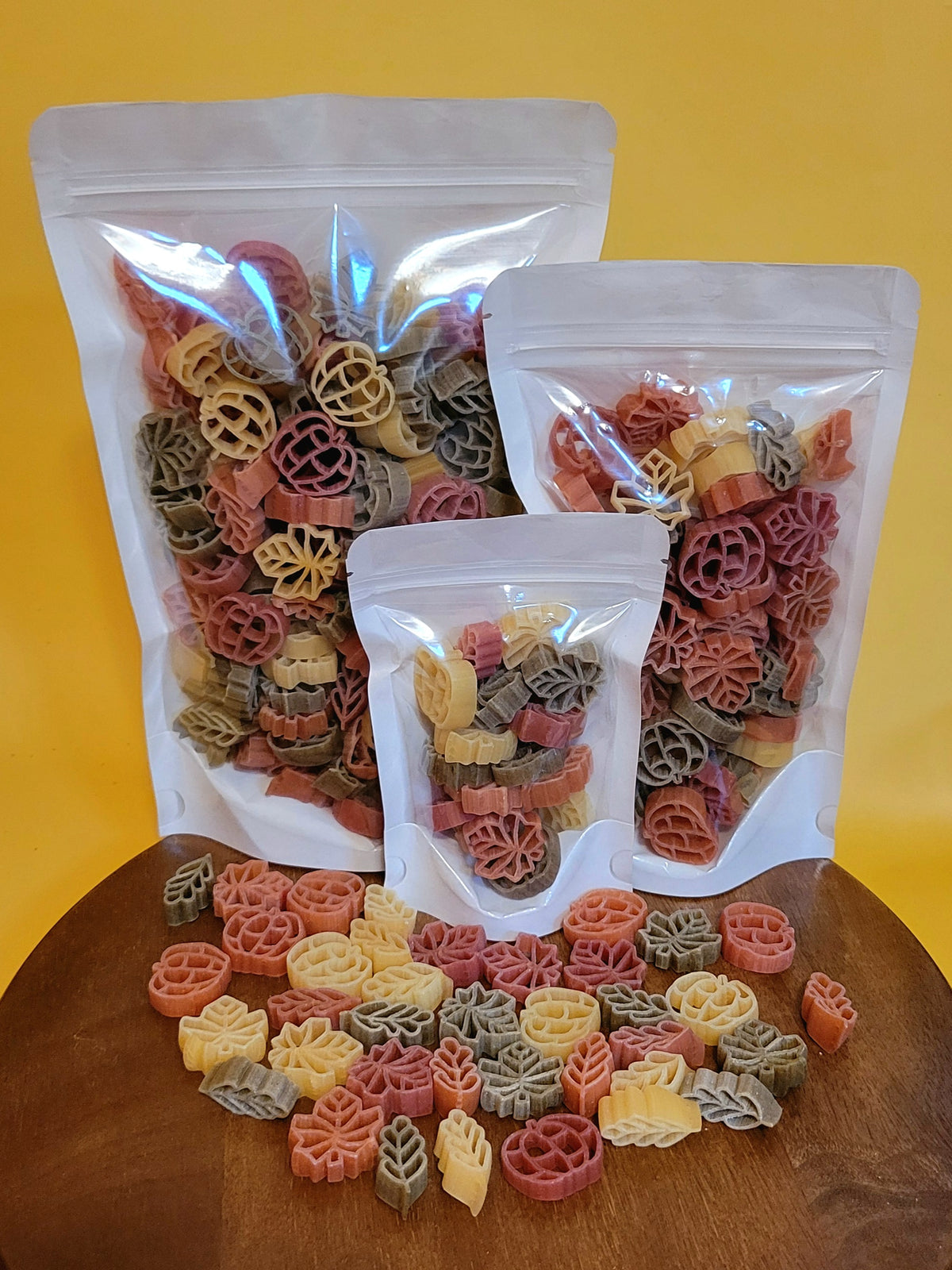 Fall Leaves Mix with Maple Leaves and Pumpkins